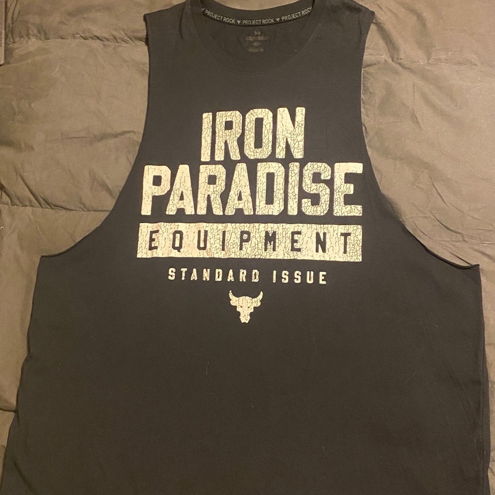 Black Iron Paradise Sleeveless Shirt